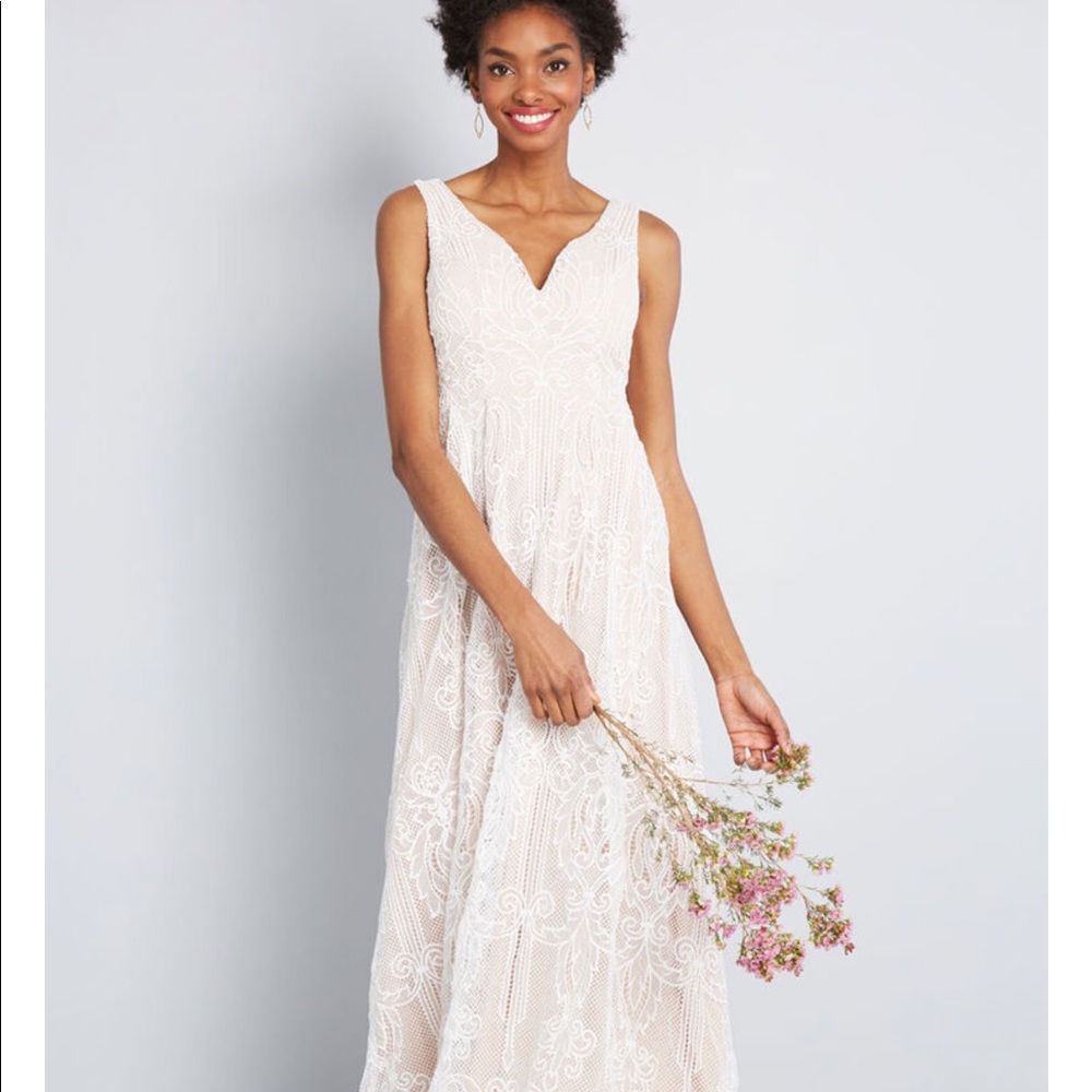 Modcloth Faith in Flawlessness Dress
